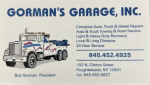 Sponsor Logo for Gorman's Garage Inc.