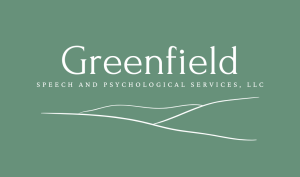 Sponsor Logo for Greenfield Speech and Psychological Services