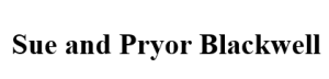 Sponsor Logo for Sue and Pryor Blackwell