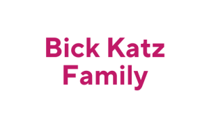 Sponsor Logo for Bick/Katz Family