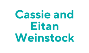 Sponsor Logo for Cassie and Eitan Weinstock
