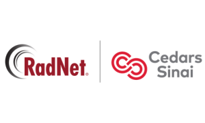 Logo for RadNet and Cedars-Sinai MDR