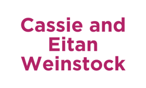 Sponsor Logo for Cassie and Eitan Weinstock