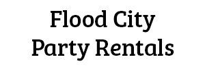 Sponsor Logo for Flood City Party Rentals