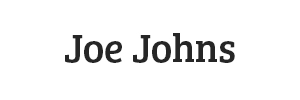 Sponsor Logo for Joe Johns