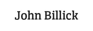 Sponsor Logo for John Billick