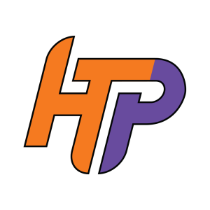 Logo for Hustle Town Productions