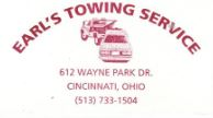 Sponsor Logo for EARL'S TOWING SERVICE