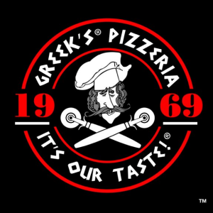 Sponsor Logo for Greek's Pizza