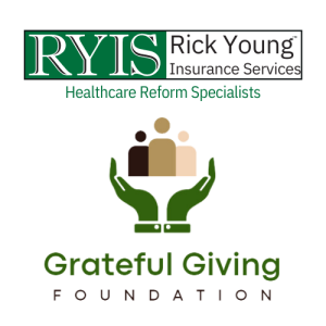 Sponsor Logo for Grateful Giving Foundation & Rick Young Insurance Services