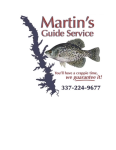 Sponsor Logo for Martins’ Guide Service