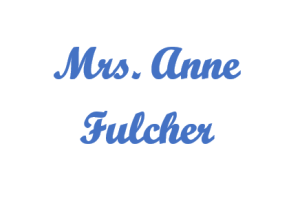Sponsor Logo for Mrs. Anne Fulcher