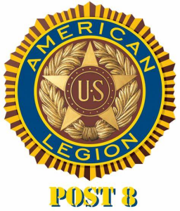 Logo for American Legion Post 8- Wellington, OH- Spirit of 76