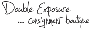 Logo for Double Exposure Consignment Boutique