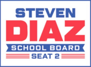 Logo for Steven Diaz for Richland County 1 School Board, Seat 2