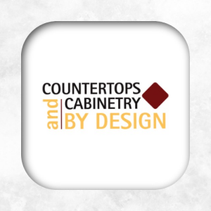 Logo for Countertops and Cabinetry by Design