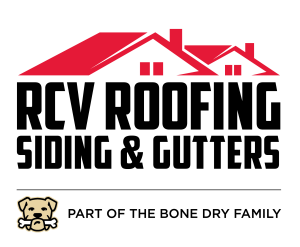 Logo for RCV Roofing