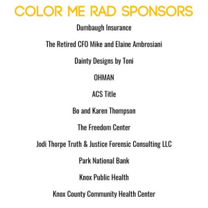Sponsor Logo for Color Me Rad