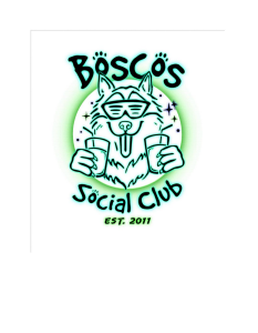 Sponsor Logo for Bosco's Social Club