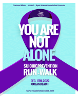 Ryan Bowers You Are Not Alone Suicide Prevention Run Walk