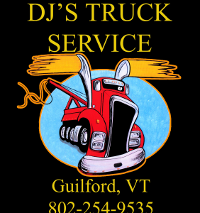 Sponsor Logo for DJ Truck Service