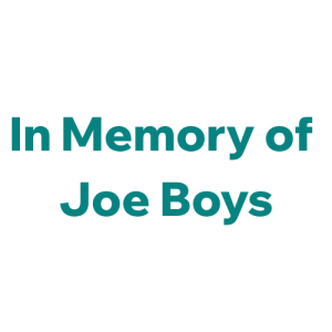 Logo for Sandra Boys, in memory of Joe Boys