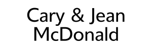 Sponsor Logo for Cary & Jean McDonald