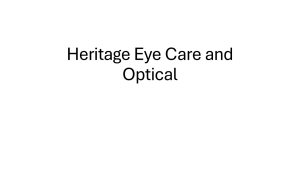 Sponsor Logo for Heritage Optical