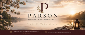Sponsor Logo for Parson Mortuary and Cremation Center