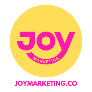 Sponsor Logo for Joy Marketing, Cassie Stevenson