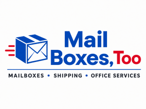 Logo for Mailboxes, Too