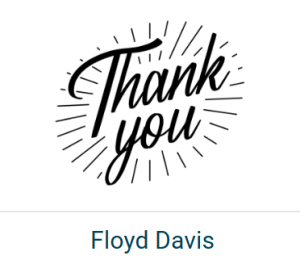 Sponsor Logo for Floyd Davis