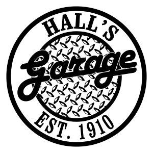 Sponsor Logo for Hall's Garage