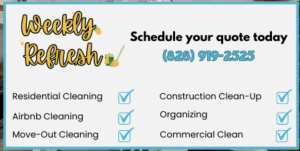 Sponsor Logo for Weekly Refresh Cleaning Services