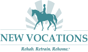 Logo for New Vocations Racehorse Adoption