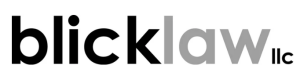 Thank you to our Sponsor Logo for Blick Law LLC