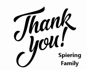 Sponsor Logo for Spiering Family