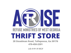 Sponsor Logo for Arise Thrift Store