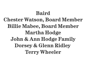 Sponsor Logo for Individual Sponsorships