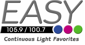 Logo for Easy 105.9/100.7
