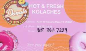 Sponsor Logo for Delicious Donuts