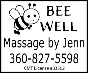 Sponsor Logo for Bee Well Massage by Jenn
