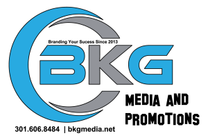 Sponsor Logo for BKG Media and Promotions