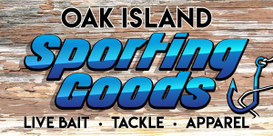 Sponsor Logo for Oak Island Sporting Goods