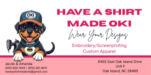 Sponsor Logo for Have A Shirt Made OKI