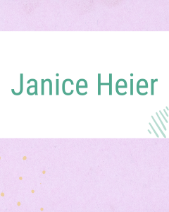 Sponsor Logo for Janice Heier