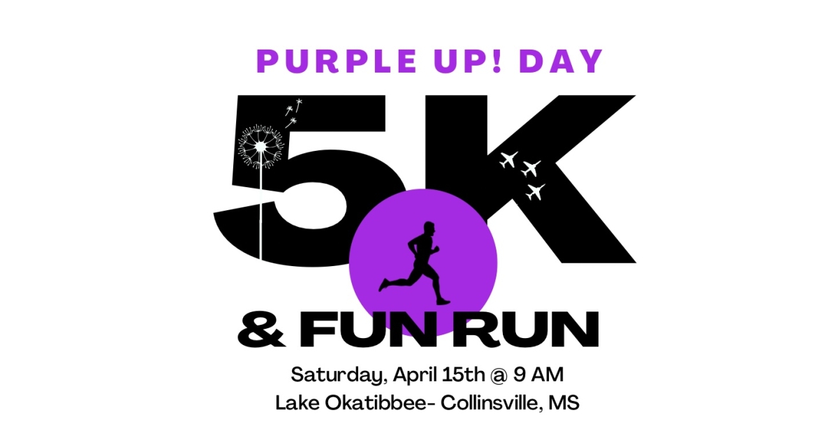 Purple Up! Day 5K Run/Walk