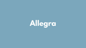 Sponsor Logo for Allegra