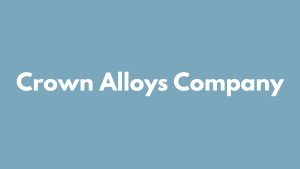 Sponsor Logo for Crown Alloys Company