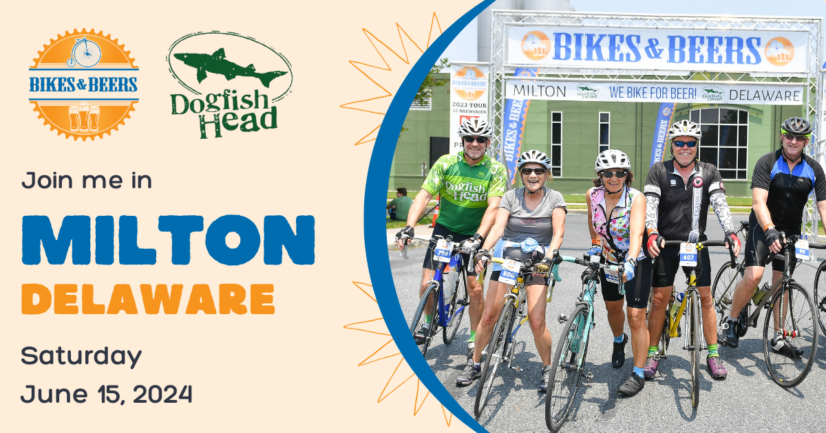 Bikes & Beers Dogfish Head